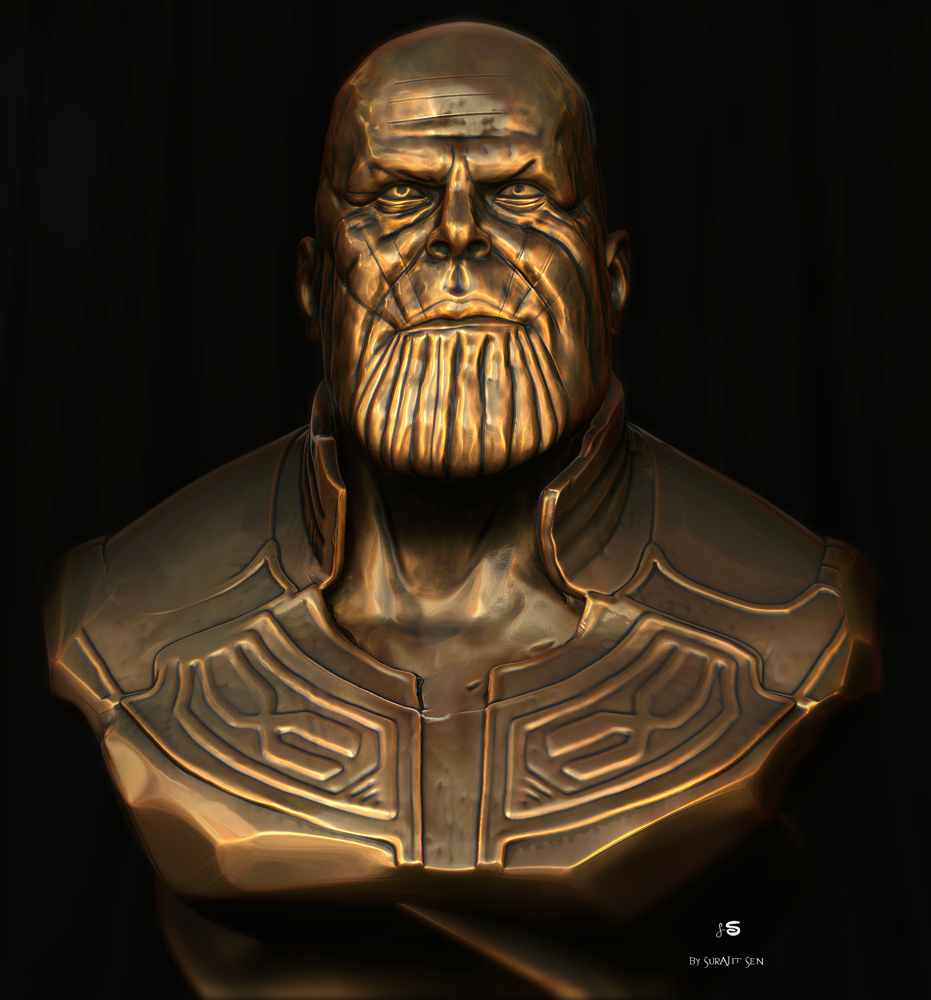 Thanos_look2_Digital_SCulpture_SurajitSen_May2021AAL